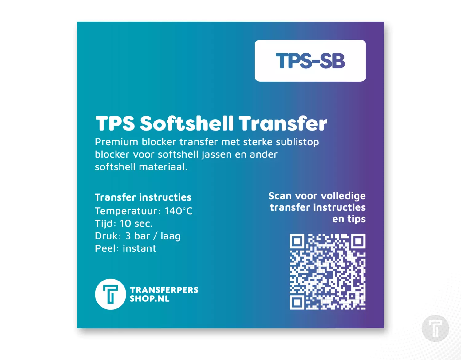 Tps softshell transfer info